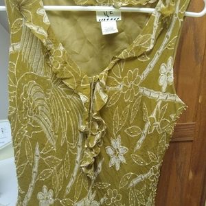 Beaded Sleeveless Top